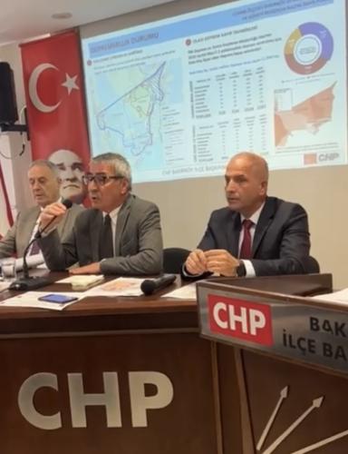 CHP Bakırköy İlçe Başkanlığı Basın Açıklaması