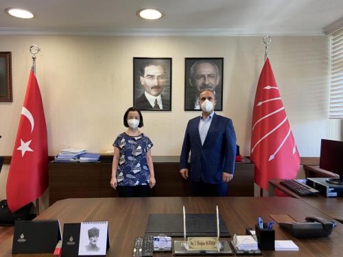 İBB CHP Grup Başkan Vekili Ziyareti