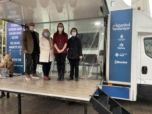 İstanbul Yenileniyor - Mobil Araç Ziyareti