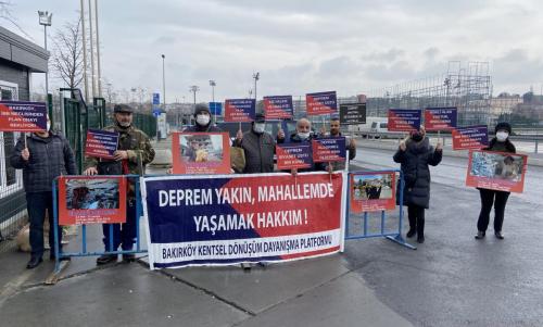 Ocak 2022 - İBB Meclis Eylemi